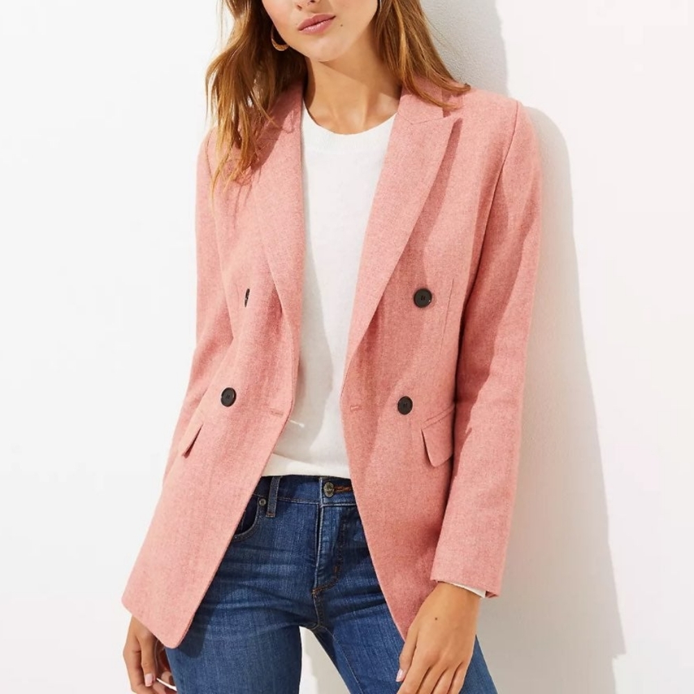 NWT LOFT Blazer, Rose, Women's Size 0